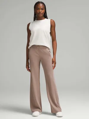 Lululemon Ribbed Softstreme Mid Rise Pant 32” Taupetastic thumbnail 3