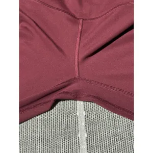 Lululemon Align High‎ Rise Crop Leggings Burgundy Size 2 thumbnail 3