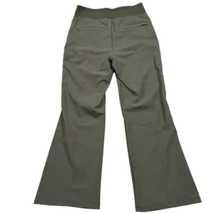 Athleta Cosmic Kick Flare Pant Womens 4 Green High Rise Athleisure 981485 thumbnail 5