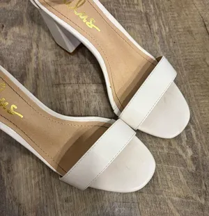 Lulus white block heels thumbnail 6