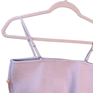 A.L.C. Winnie Knit Bra Top‎ in a Rose Pink Color Size Medium Cropped Top thumbnail 10