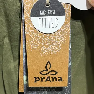 prAna Olive Green Outdoor Hiking Pants Womens 6 Scotchgard Nylon Stretch New thumbnail 4
