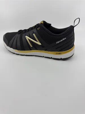 New Balance 811 trainers Color black mesh upper with gold metallic SZ 9 thumbnail 6
