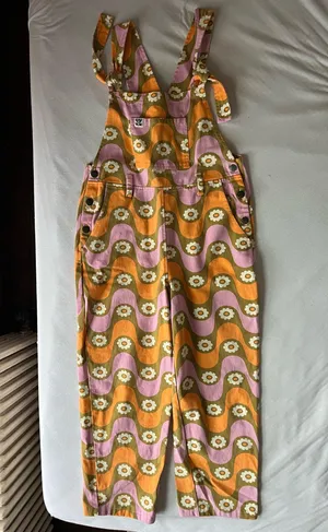 Lucy & Yak Groovy Printed Overalls thumbnail 3