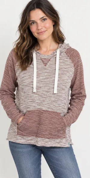 FREE PLANET Knit Hooded Sweatshirt Hoodie Large thumbnail 1