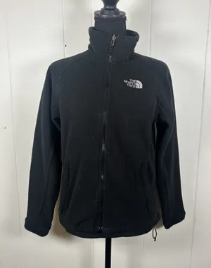 womens black north face fleece jacket small‎ needs shaved thumbnail 1