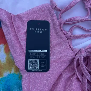 Pink Glittery Spaghetti Strap Dress thumbnail 4