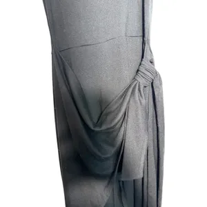 LBLC The Label Revolve Eva Dress Black Faux Wrap Midi Dress XS NEW with Tags thumbnail 5