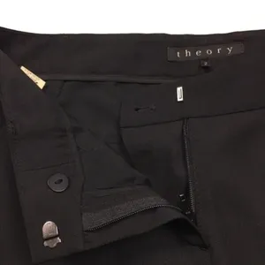 Theory Tassa Poet Wool Zipper Trim Slim‎ Pant thumbnail 4