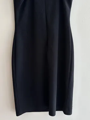 Madden Girl Black and White Bodycon Lace Trim Mini Dress, Size Medium thumbnail 16