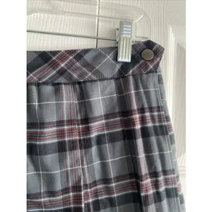 Beetlejuice Plaid Pleated Skort Womens Size S Grey Red Goth Schoolcore Academia thumbnail 5