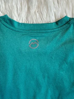 Magellan Outdoors Fish Gear Women's Size S Boyfriend Fit Teal Moisture Wicking Logo Shirt thumbnail 12