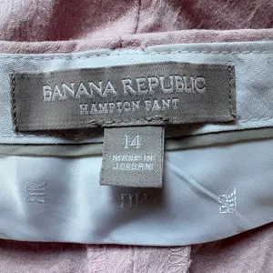 Banana Republic Hampton Fit Pants 14 Pink Straight Leg Dress Work Trousers thumbnail 3