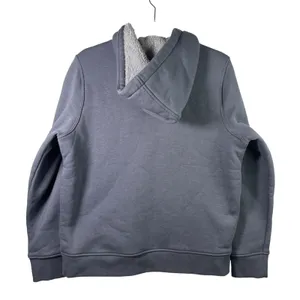 Carhartt Women M Clarksburg Sherpa Lined Full Zip Hoodie Jacket Blue Gray 102787 thumbnail 2