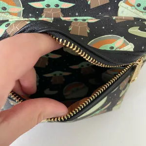 NWOT‎ Loungefly Disney Parks Mandalorian Baby Yoda Grogu mini backpack bag thumbnail 8
