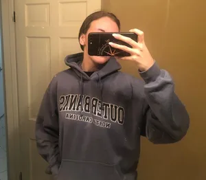 Outer Banks Hoodie Gray Size M thumbnail 3