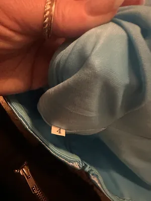 Blue Dress Size 4 thumbnail 3