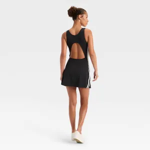Joy Lab NWT Knit Sporty Contrast Active Dress Athleisure Sporty Pickleball 🏓 💚 thumbnail 2