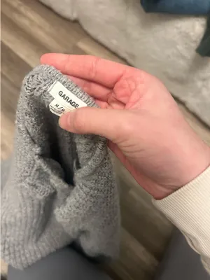 Garage Grey Sweater Cropped thumbnail 3