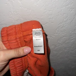 Richer Poorer Orange Cotton Blend Joggers Size XS thumbnail 10