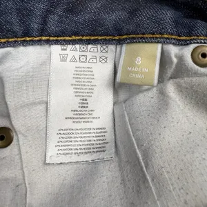 MK Michael Kors Jeans Women's Size 8 Mid Rise‎ Ankle Crop Stretch Dark Wash Blue thumbnail 6