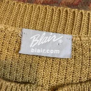 Vintage Basic Acrylic Brown Knit Button Up Cardigan Grandma Sweater thumbnail 2