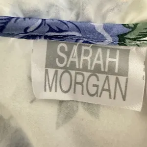 Vintage Sarah Morgan Satin Maxi Nightgown‎ Womens M Cottagecore Floral Granny thumbnail 6
