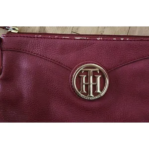 Tommy Hilfiger Bag Womens Size Crossbody Red Adjustable Strap Goldtone‎ Logo thumbnail 10