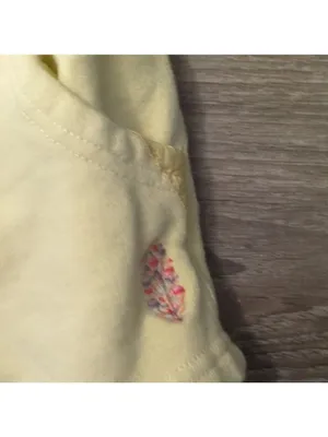 Free people starfruit yellow terry cloth shorts size medium thumbnail 4