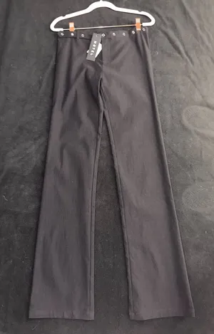 Edikted Motel Black Pants with belt thumbnail 1