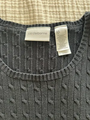 Liz Claiborne Black Sweater thumbnail 4
