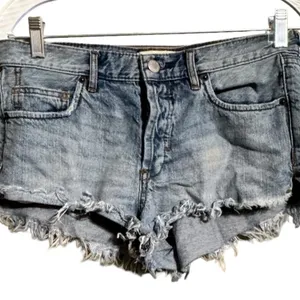 We The Free Denim Button Fly Shorts‎ thumbnail 1