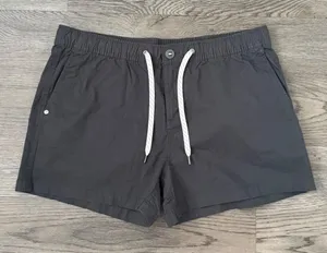Vuori Women's Ripstop Shorts Black Size XL VW364 Organic Cotton Utility 3.5" thumbnail 1