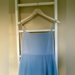 Show Me Your Mumu Bridesmaid Dress XL - Soft Blue Tie Back thumbnail 4