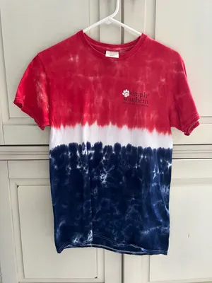 T-Shirt Red, White and Blue Small thumbnail 1