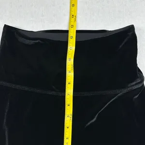 Beyond Yoga Velvet Velour Leggings Women’s Medium Black High Rise Stretch Yoga thumbnail 9