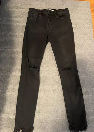 Hidden Jeans Ripped Black Jeans thumbnail 1