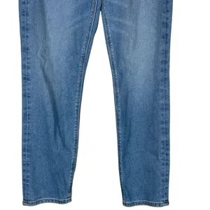 American Eagle Mom Straight Jeans Womens 8 Medium Wash Distressed Stretch Casual thumbnail 3