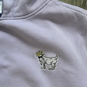 GOAT Lavender Hoodie with Embroidery thumbnail 4