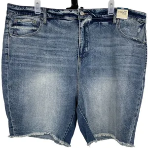 Terra & Sky Plus High Rise Blue Denim Jeans NEW Size 26W Womens Summer Vacation thumbnail 1