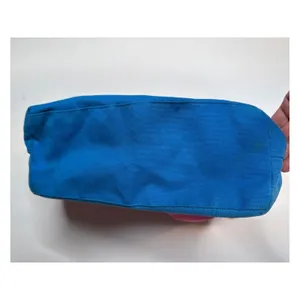 1980s–90s Ralph Lauren Polo Canvas Tote Bag Pink Blue Big Pony Cotton Carryall thumbnail 11