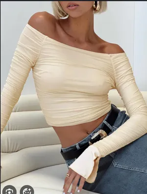 Princess Polly off the shoulder mesh size 2 (small) thumbnail 1
