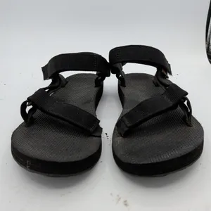 Teva Original Universal Black Sport Sandals Womens 7 1003987 Hook Loop Straps thumbnail 3