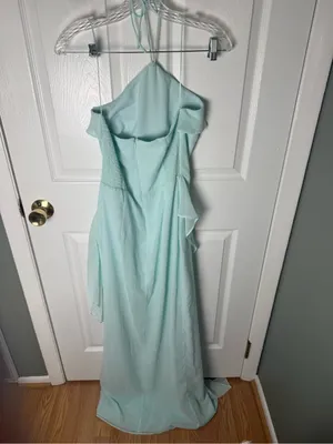Amanda Uprichard Alessandra Maxi Dress in Celadon M thumbnail 6