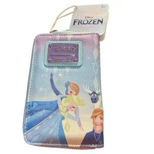 LOUNGEFLY Disney Frozen Princess Castle Zip Around Wallet, New with Tag thumbnail 6