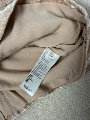 Free people gold velvet skirt thumbnail 4