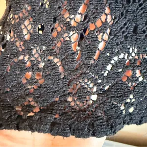 JEN'S PIRATE BOOTY Free People "Bardot" black lace off shoulder mini dress Sz M thumbnail 10