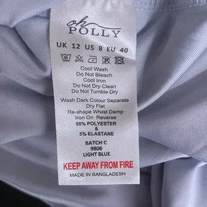 Oh‎ Polly Dress 8 Sweetheart Tie Back A Line Simple Elegant Evening Wear thumbnail 8
