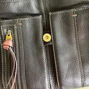 Fossil Morgan Vintage Traveler Genuine Leather Messenger Crossbody Shoulder Bag thumbnail 10