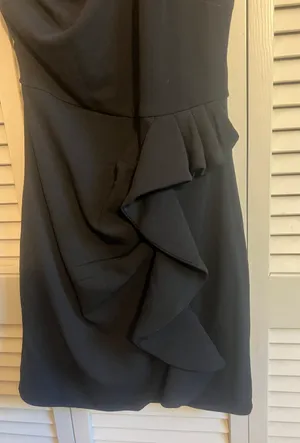 Hello Molly Black Mini Dress thumbnail 5